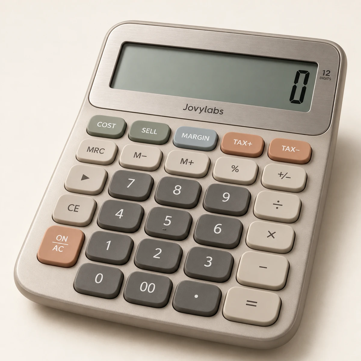 Ledger Business Calculator in Champagne grey