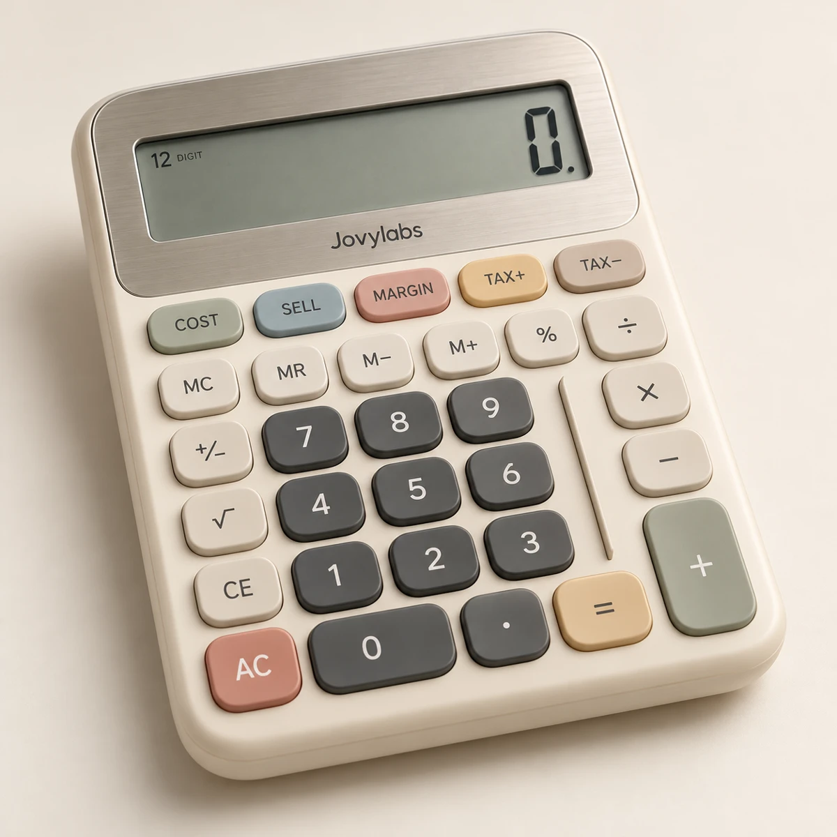 Sum Business Calculator in Cream