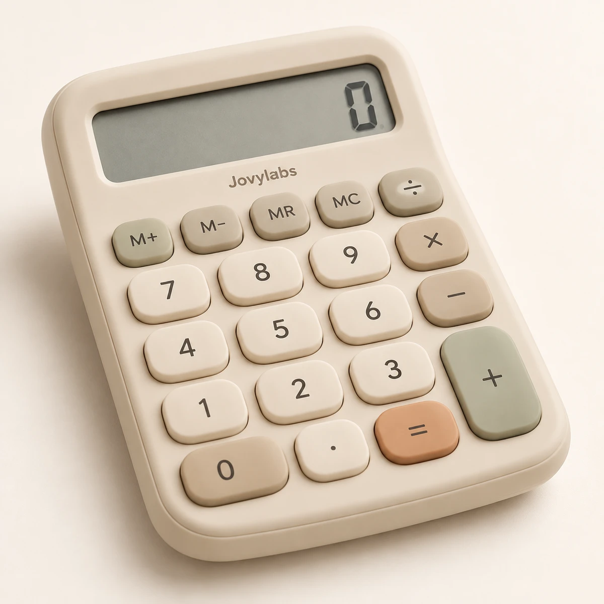 Oat Pocket Calculator in Oat beige