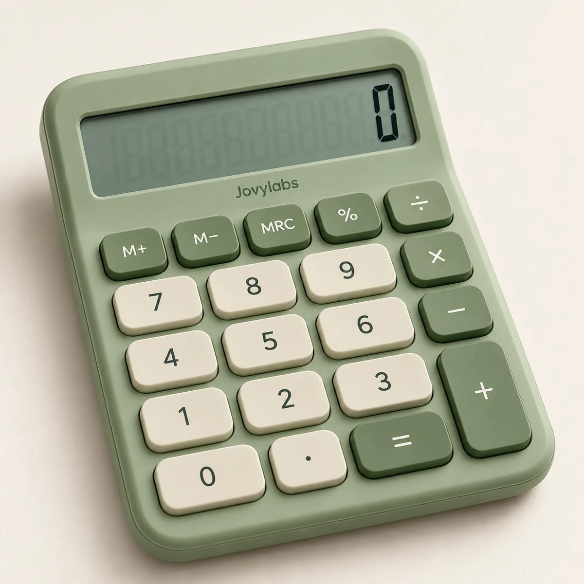 Matcha Desktop Calculator in Matcha green